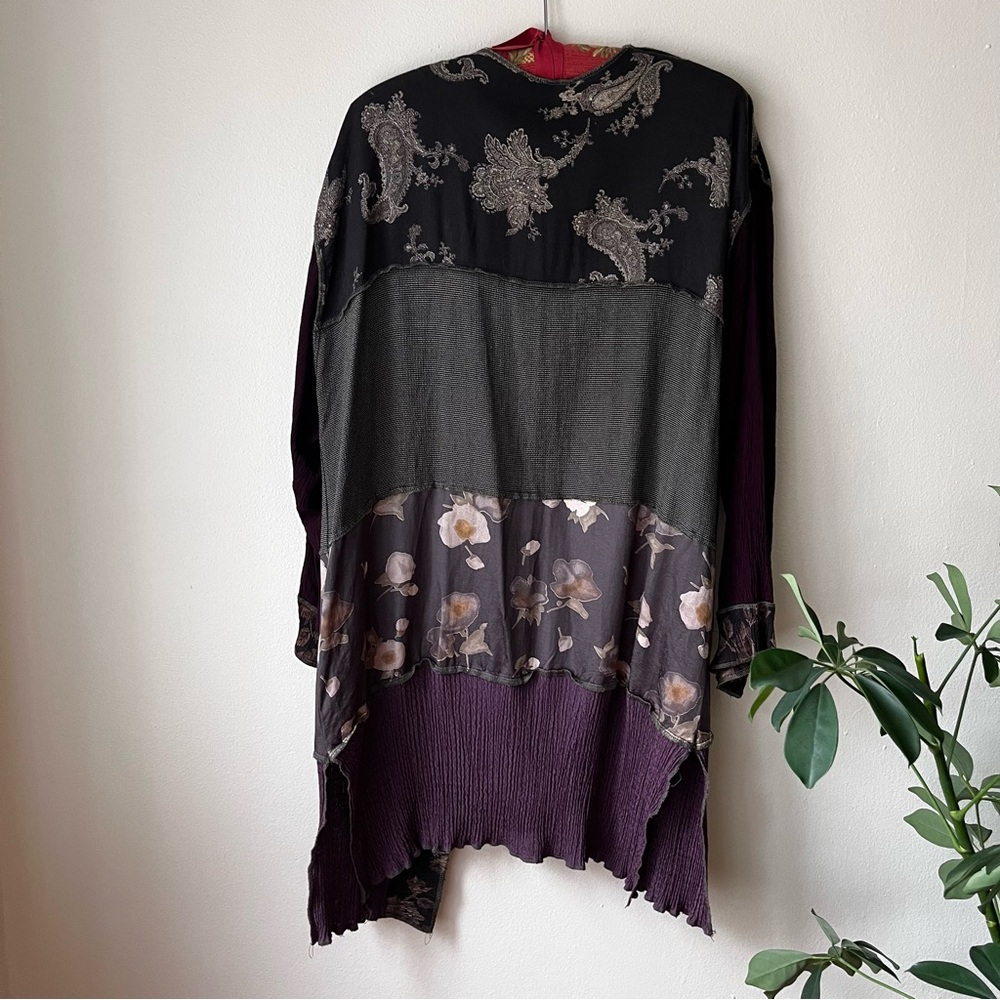 Patchwork Boho Cardigan - image 4